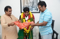 Brahmanandam Felicitated Ali Photos